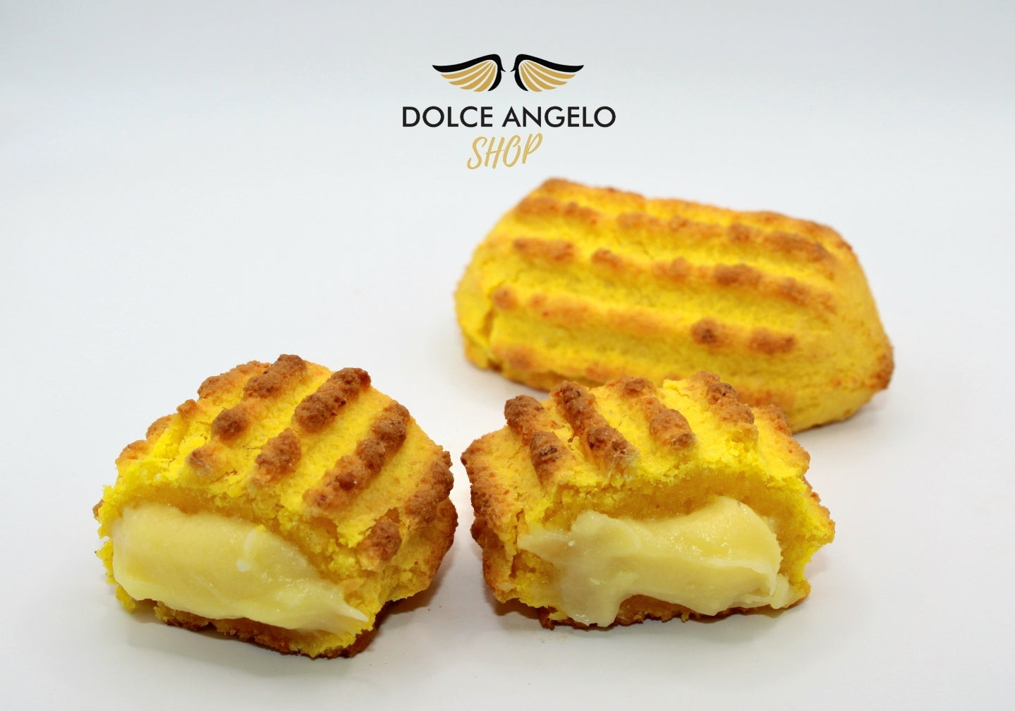 Conchiglia ripiena con Crema al Limone (prezzo al kg)