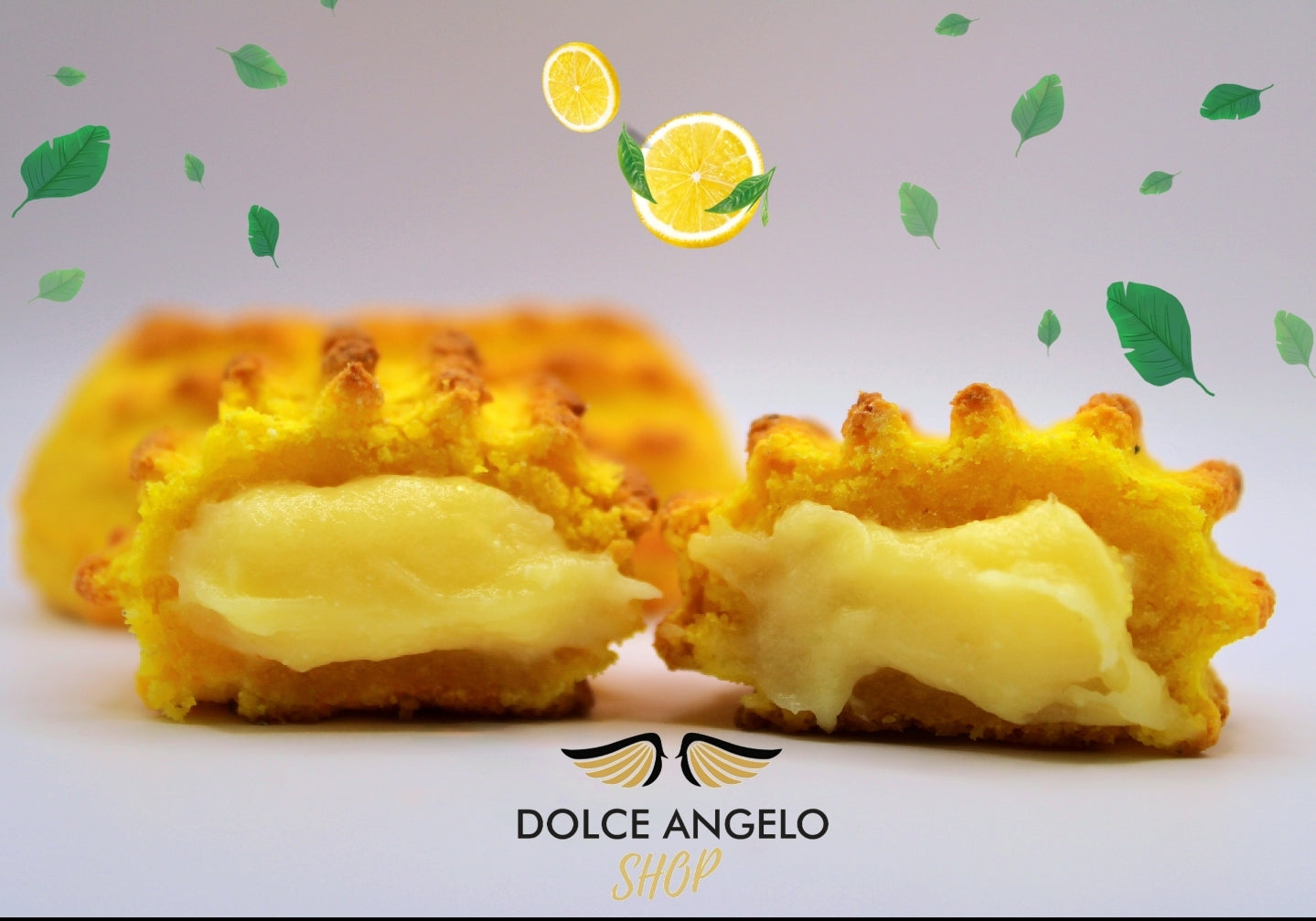 Conchiglia ripiena con Crema al Limone (prezzo al kg)